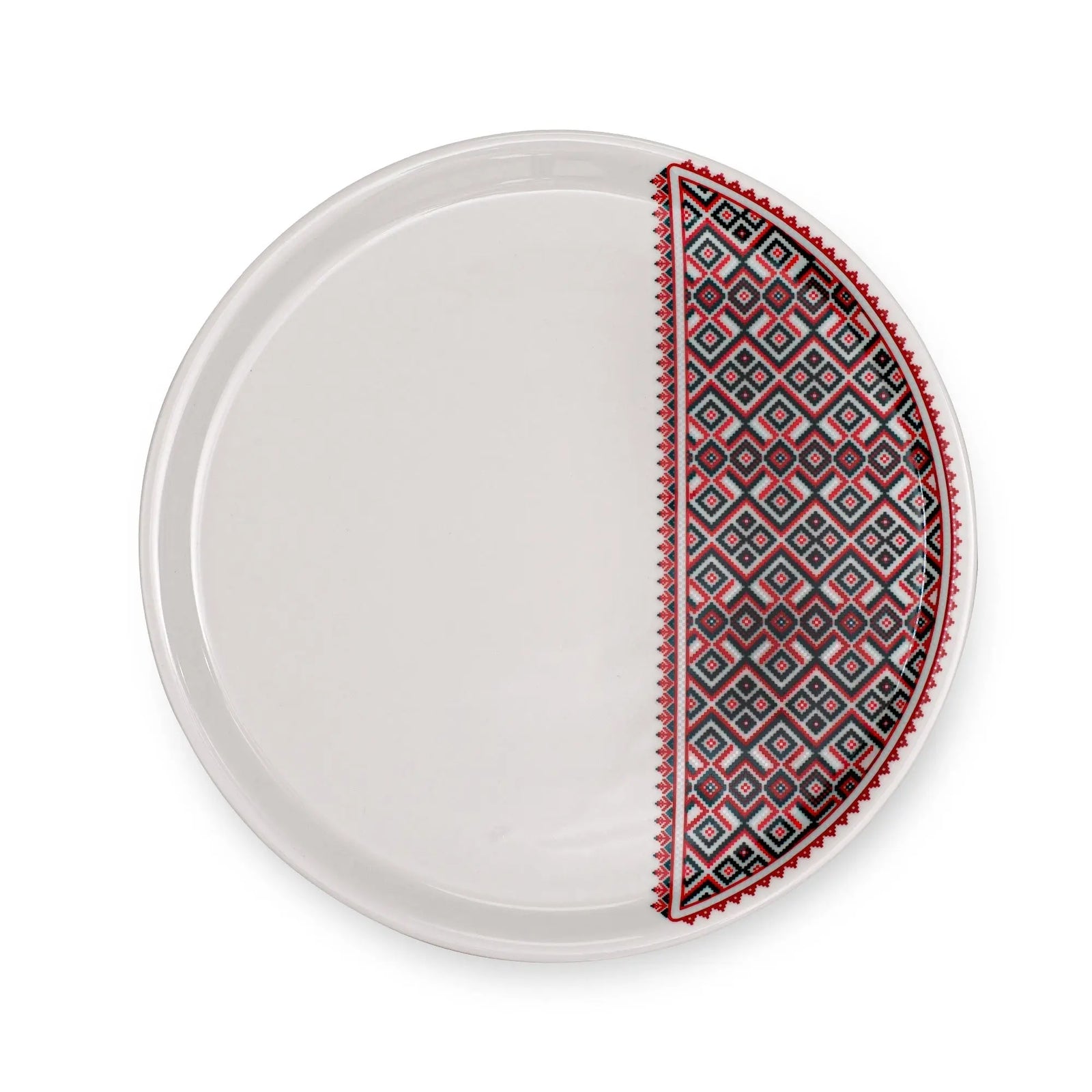 Dimlaj Darza Porcelain Platter Darza By Dimlaj