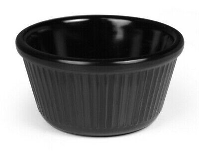 Efay Melamine Ramekin Fluted 2oz Black - Premium Ramekins from Efay - Just $10! 