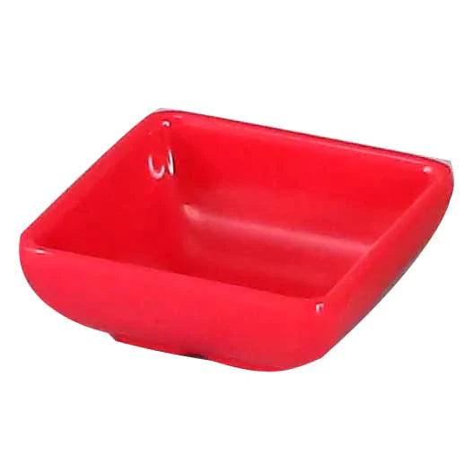 Efay Square Sauce Dish 3" Cutie Red - Premium Bowl from Efay - Just $5! 