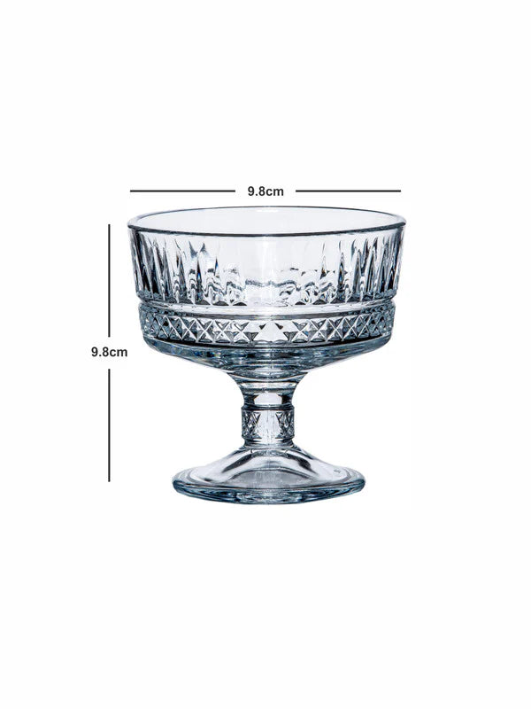 Pasabahce Elysia Set of 2pcs Ice Cream Cups 250cc Clear - Premium Ice Cream Cups from Pasabahce Essentials - Just $20! 