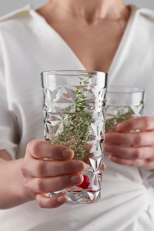 Pasabahce Estrella Set of 4 Pcs Long Drink 290cc Clear - Premium Tumbler from Pasabahce - Just $45! 