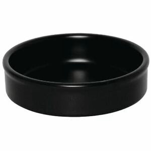 Efay Terracotta Round Dish 4" Black - Premium Bowl from Efay - Just $5! 