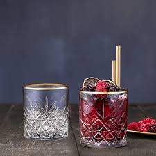 Pasabahce Timeless Set of 4pcs Tumblers 345cc Gold Rim - Premium Tumbler from Pasabahce Essentials - Just $65! 