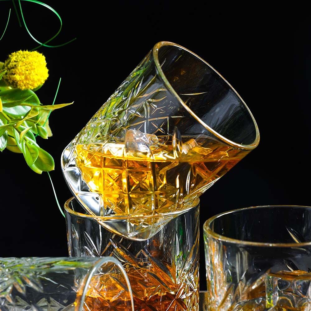 Pasabahce Timeless Set of 4pcs Tumblers 345cc Gold Rim - Premium Tumbler from Pasabahce Essentials - Just $65! 