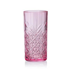 Pasabahce Timeless Set of 4pcs Tumblers 450cc Pink - Premium Tumbler from Pasabahce Essentials - Just $50! 