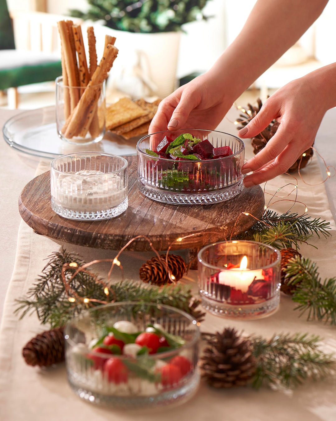 Pasabahce Elysia Set of 2pcs Bowls 515cc Clear - Premium Candy bowl from Pasabahce Essentials - Just $30! 