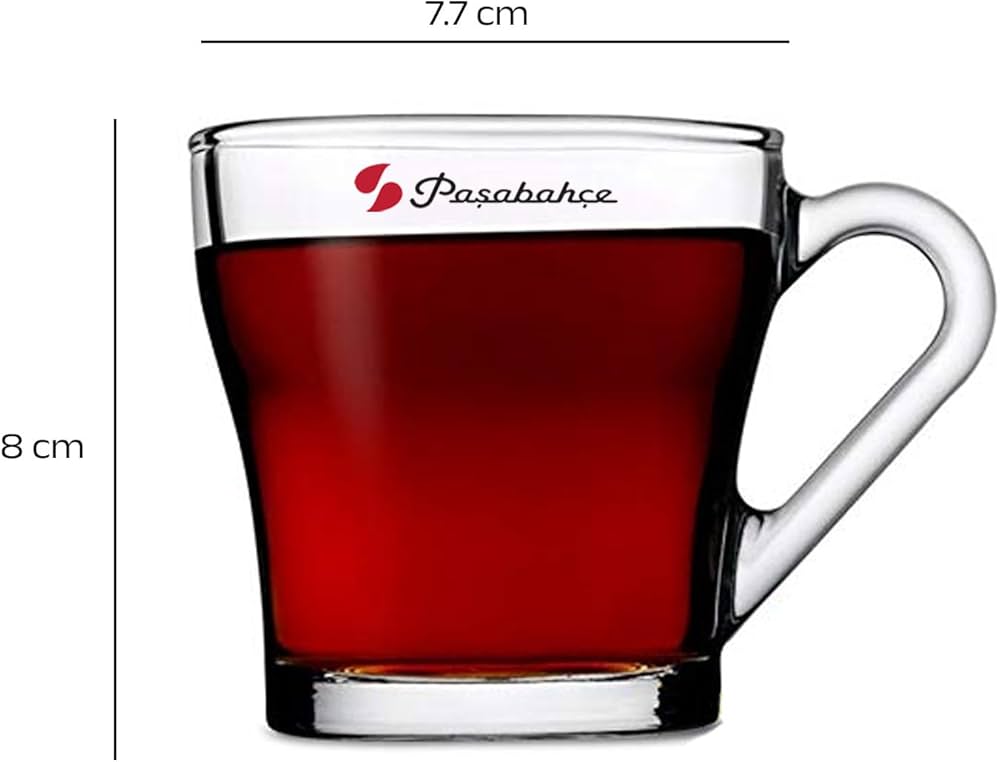 Pasabahce Chroma Set of 2 Pcs Tumblers with Handle Clear - Premium Mugs from Pasabahce - Just $15! 