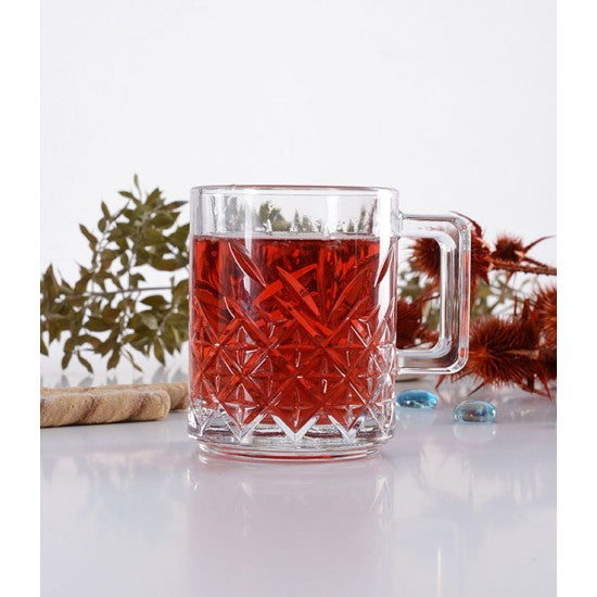 Pasabahce Timeless Set of 2pcs Mugs 195cc Clear - Premium Mugs from Pasabahce Essentials - Just $25! 