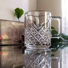 Pasabahce Timeless Set of 2pcs Mugs 250cc Clear - Premium Mugs from Pasabahce Essentials - Just $20! 