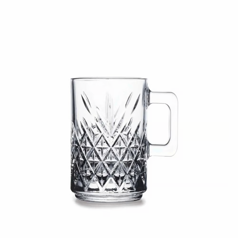 Pasabahce Timeless Set of 2pcs Mugs 310cc Clear - Premium  from Pasabahce Essentials - Just $25! 