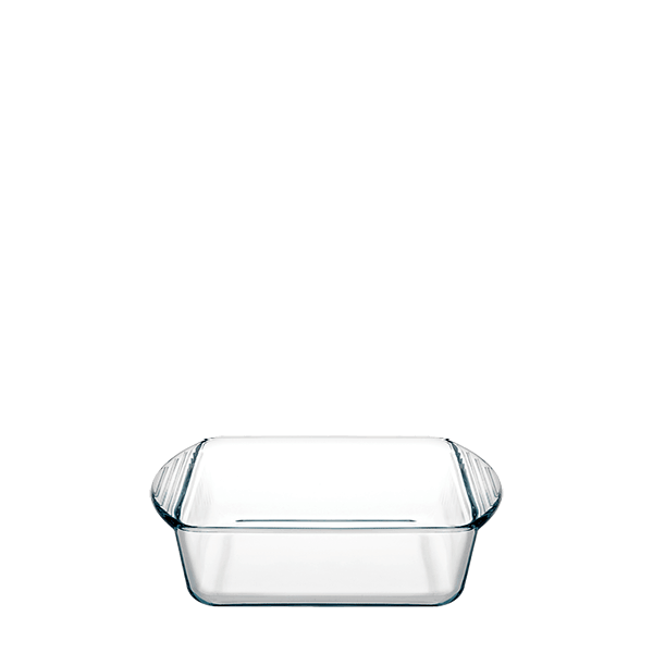 Pasabahce Borcam Square Tray 1040cc Clear - Premium Bakeware from Pasabahce Essentials - Just $35! 