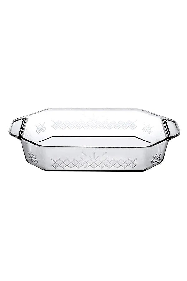 Pasabahce Borcam Oven Tray 2750cc Clear - Premium Cake tray from Pasabahce Essentials - Just $50! 