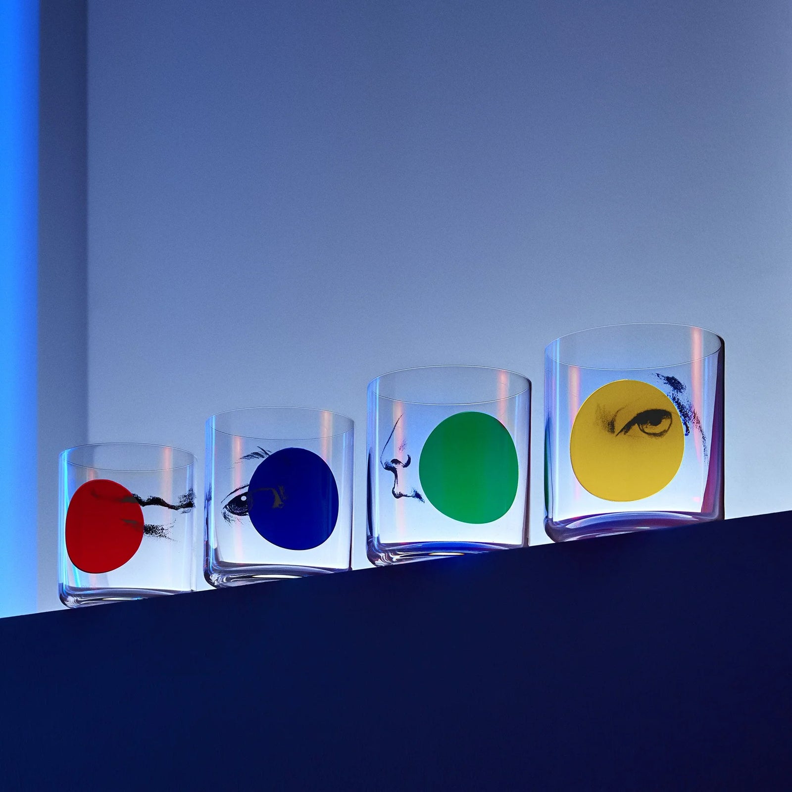 Nude Finesse Set of 4pcs Tumblers 390cc Clear - Premium  from Nude Glass - Just $250! 