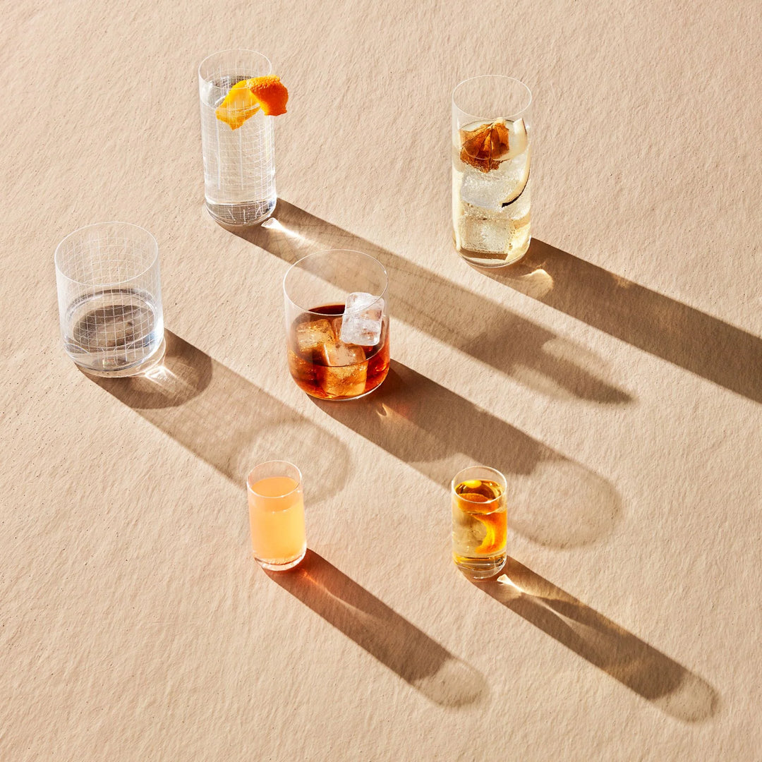 Nude Finesse Set of 6pcs Tumblers 390cc Clear - Premium  from Nude Glass - Just $150! 