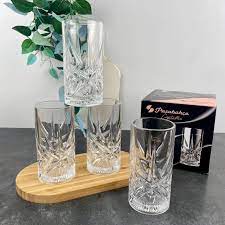 Pasabahce Crystalline Cielo 4 Pcs Long Drink 350cc Clear - Premium Long Tumbler from Pasabahce Essentials - Just $75! 