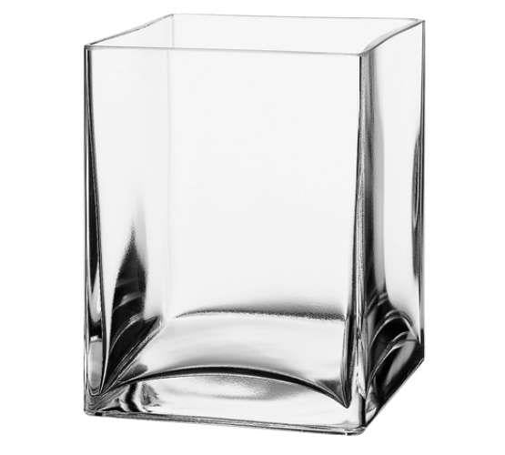 Pasabahce Flora Square Vase Clear - Premium Vase from Pasabahce Essentials - Just $55! 