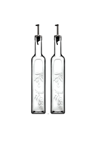 Pasabahce Homemade Set of 2pcs Oil & Vinegar 500cc Clear - Premium  from Pasabahce Essentials - Just $30! 