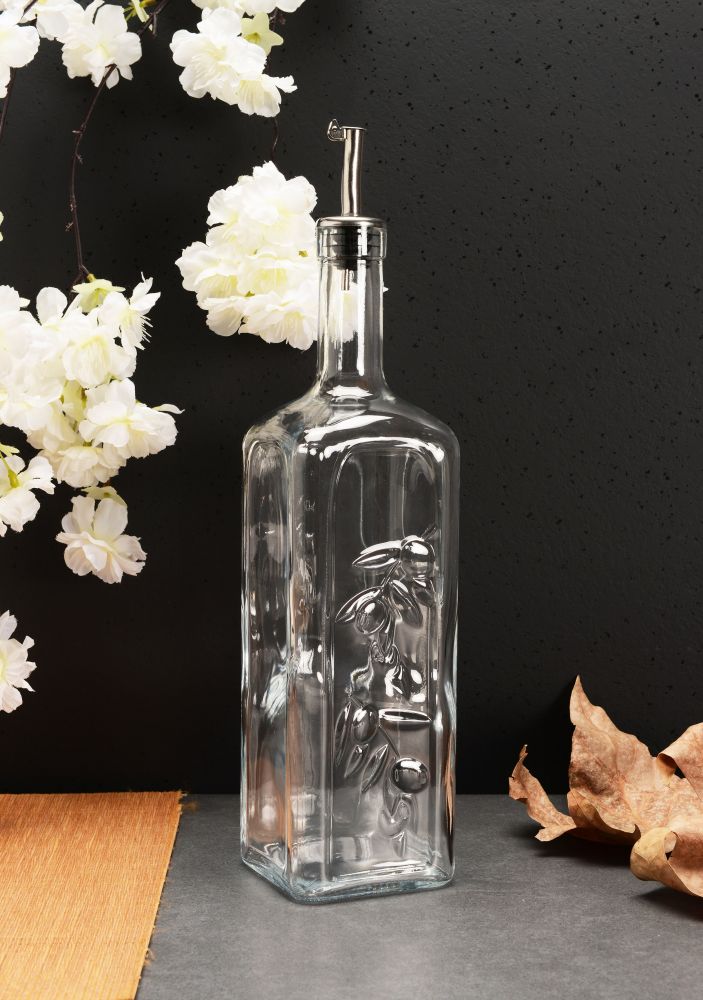Pasabahce Homemade Oil & Vinegar 1000ml Clear - Premium  from Pasabahce Essentials - Just $20! 