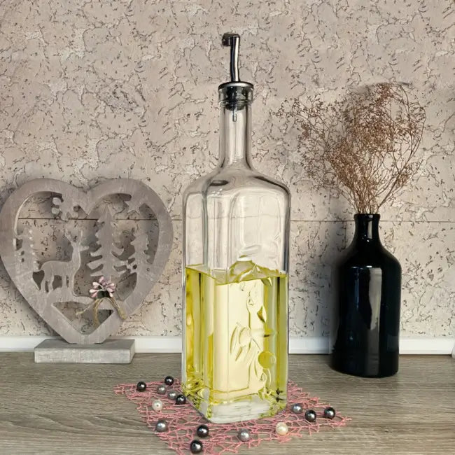 Pasabahce Homemade Oil & Vinegar 1000ml Clear - Premium  from Pasabahce Essentials - Just $20! 