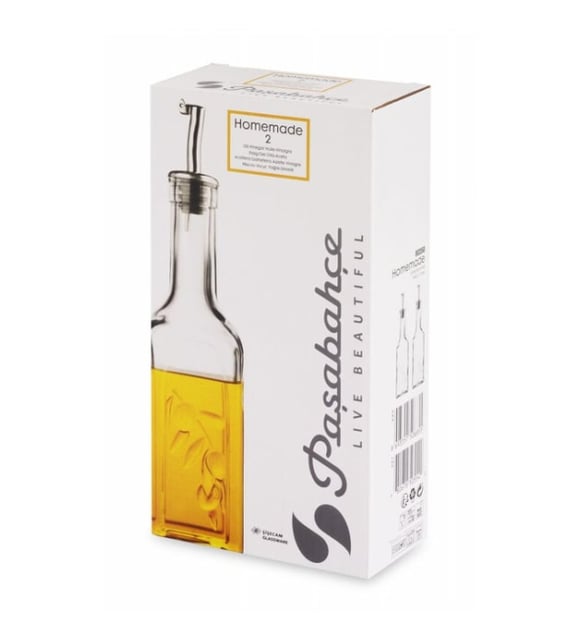 Pasabahce Homemade Oil & Vinegar 365cc Clear - Premium  from Pasabahce Essentials - Just $15! 