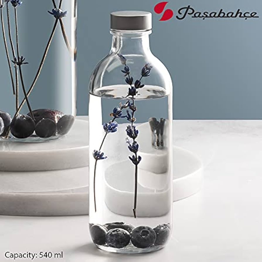 Pasabahce Iconic Bottle 540cc Clear - Premium Bottle from Pasabahce Essentials - Just $15! 