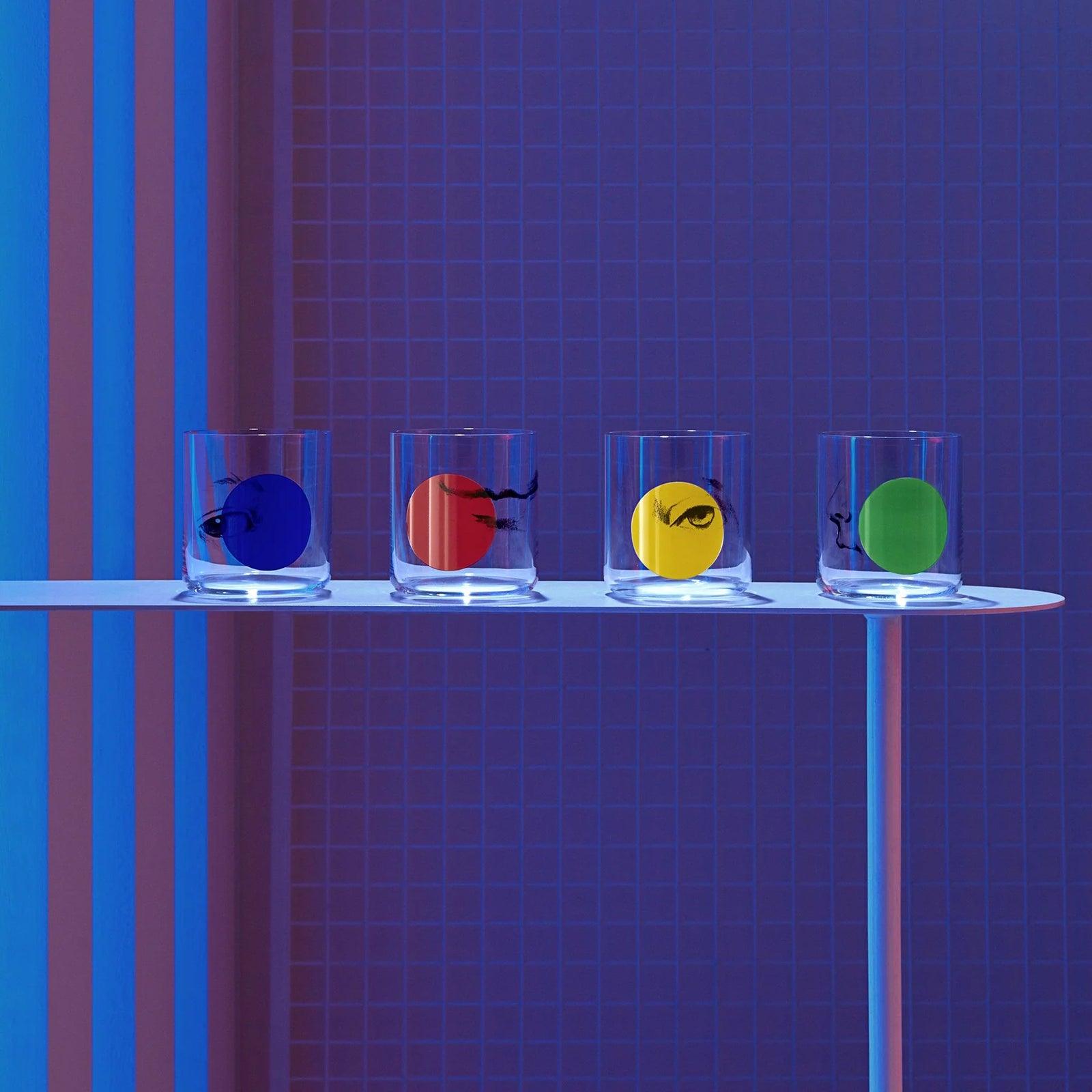 Nude Finesse Set of 4pcs Tumblers 390cc Clear - Premium  from Nude Glass - Just $250! 