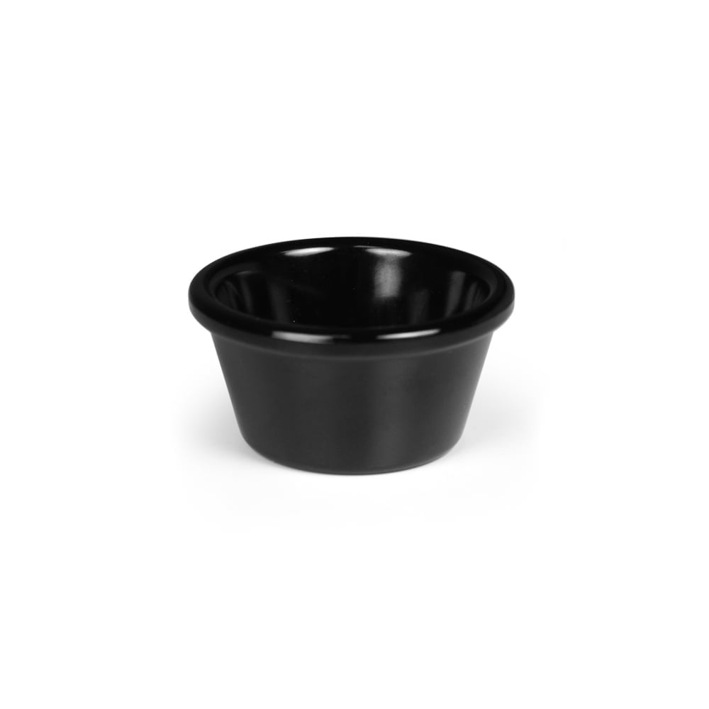 Efay Melamine Ramekin Plain 1.5oz Black - Premium  from Efay - Just $10! 