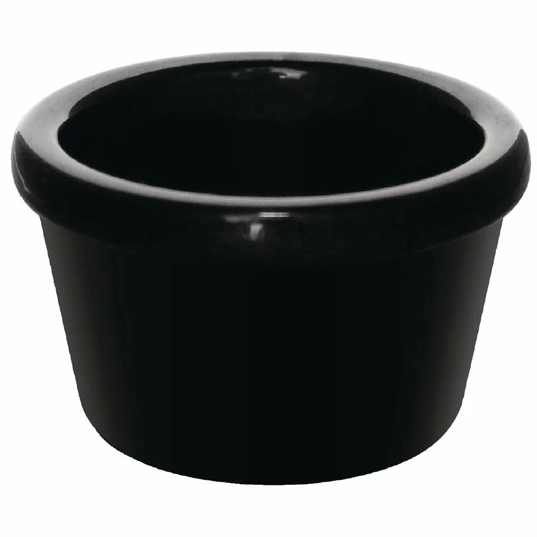Efay Melamine Ramekin Plain 2oz Black - Premium Ramekins from Efay - Just $10! 