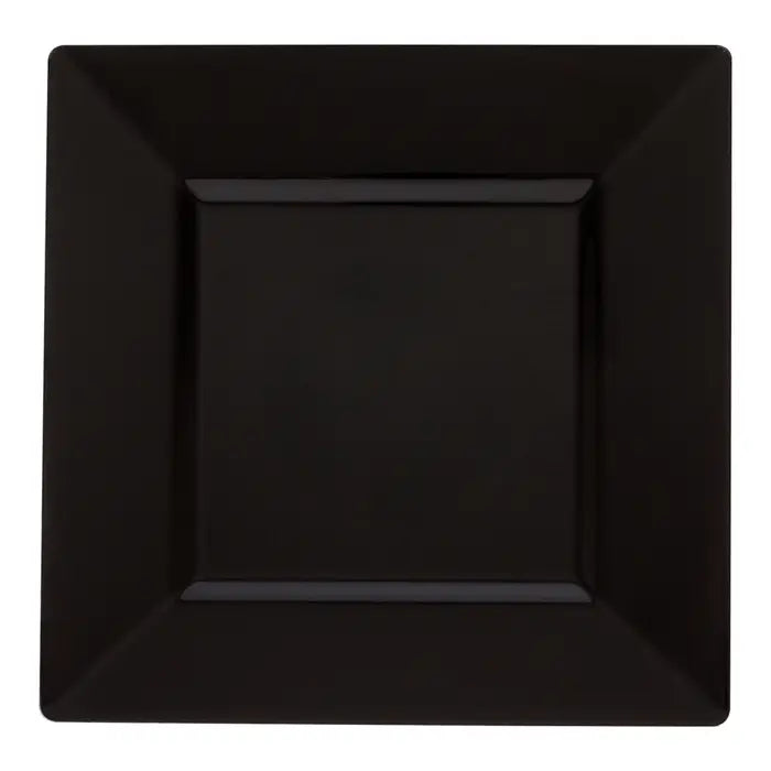 Efay Melamine Dido Economical Square Plate 10" Black - Premium Plate from Efay - Just $20! 