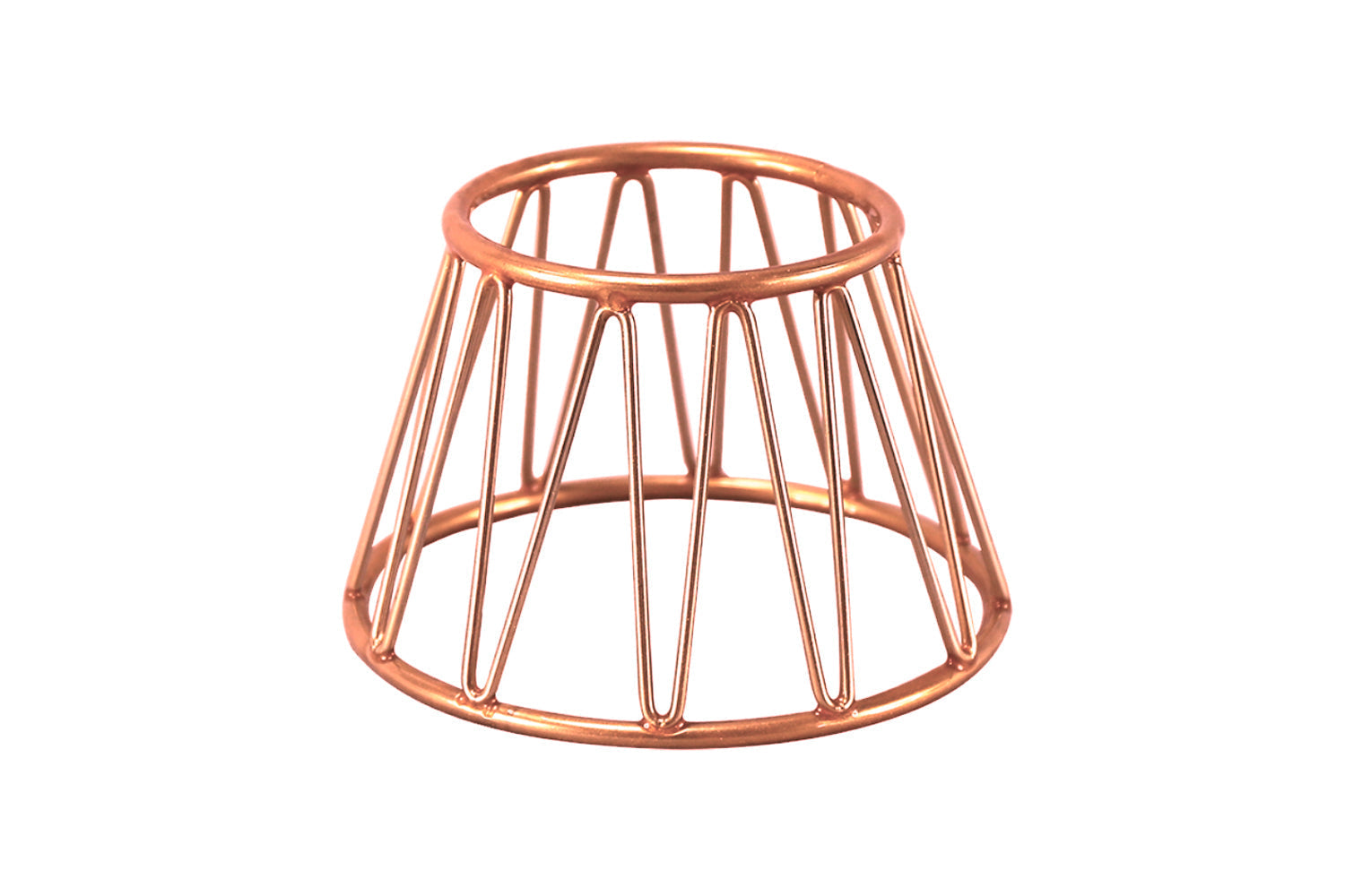Efay Diamond Crown Stand Mini 4" Red Copper - Premium Stands from Efay - Just $35! 