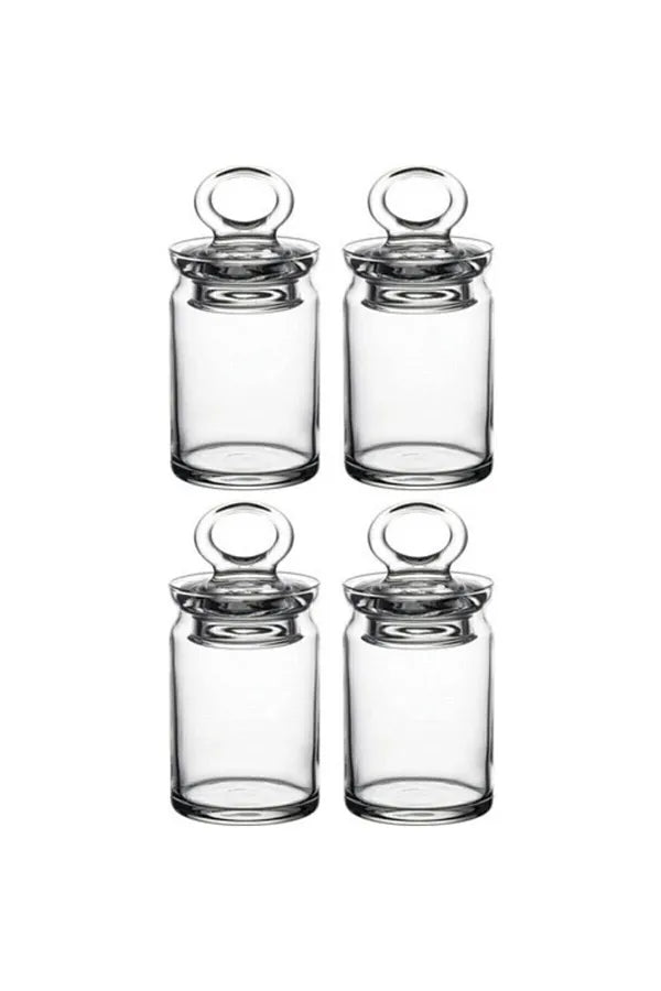 Pasabahce Kitchen Spice Jar with Silicon Gasket 240cc Clear - Premium Jar from Pasabahce Essentials - Just $15! 