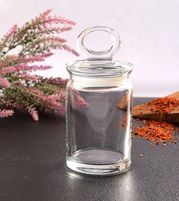 Pasabahce Kitchen Spice Jar with Silicon Gasket 240cc Clear - Premium Jar from Pasabahce Essentials - Just $15! 