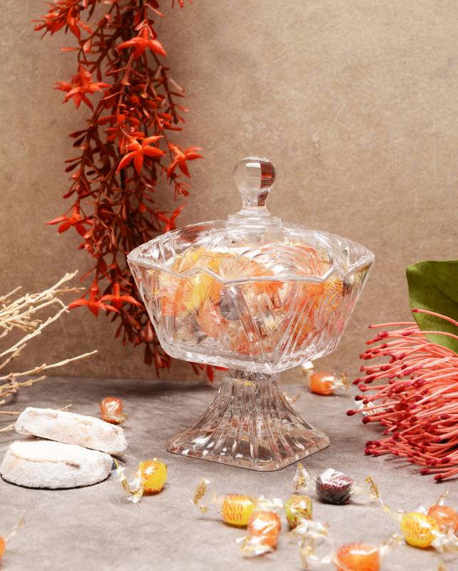 Pasabahce Stella Candy Box 154.5mm Clear - Premium Candy Box from Pasabahce Essentials - Just $30! 