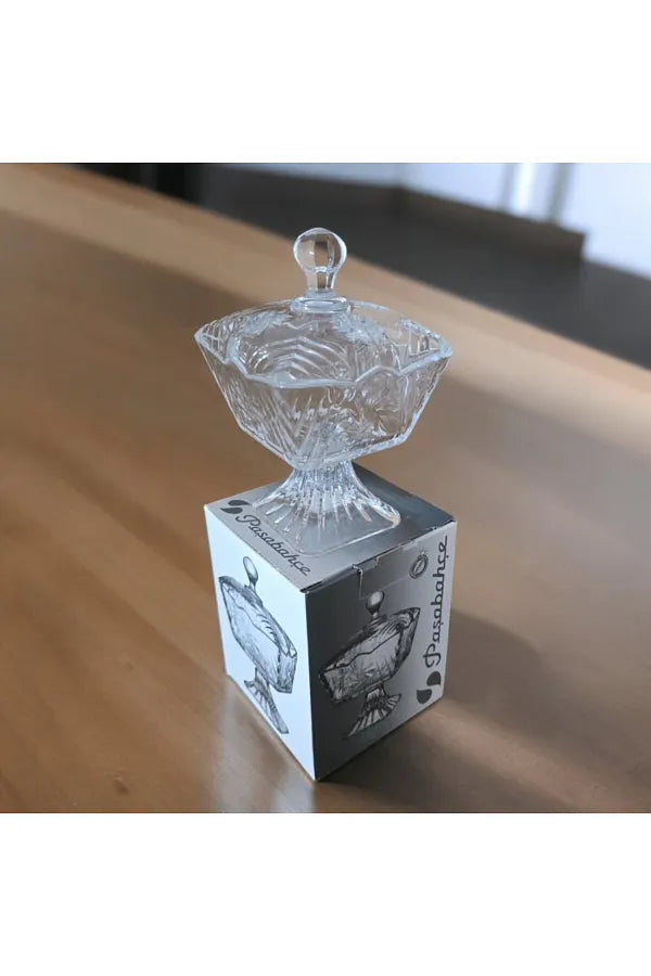 Pasabahce Stella Candy Box 154.5mm Clear - Premium Candy Box from Pasabahce Essentials - Just $30! 