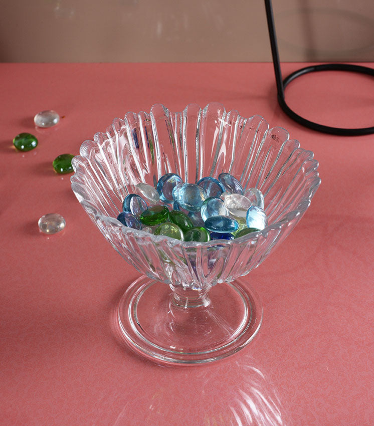 Pasabahce Aurora Footed Candy Box 108 mm Clear - Premium Footed Bowl from Pasabahce Essentials - Just $35! 