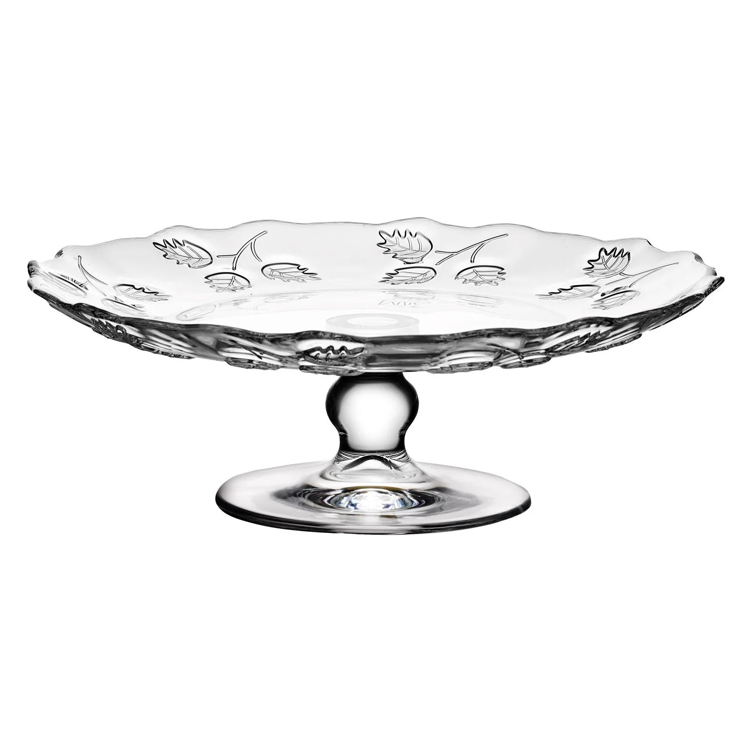 Pasabahce Pastoral Footed Serving Platter 194mm Clear - Premium Footed Plate from Pasabahce - Just $25! 