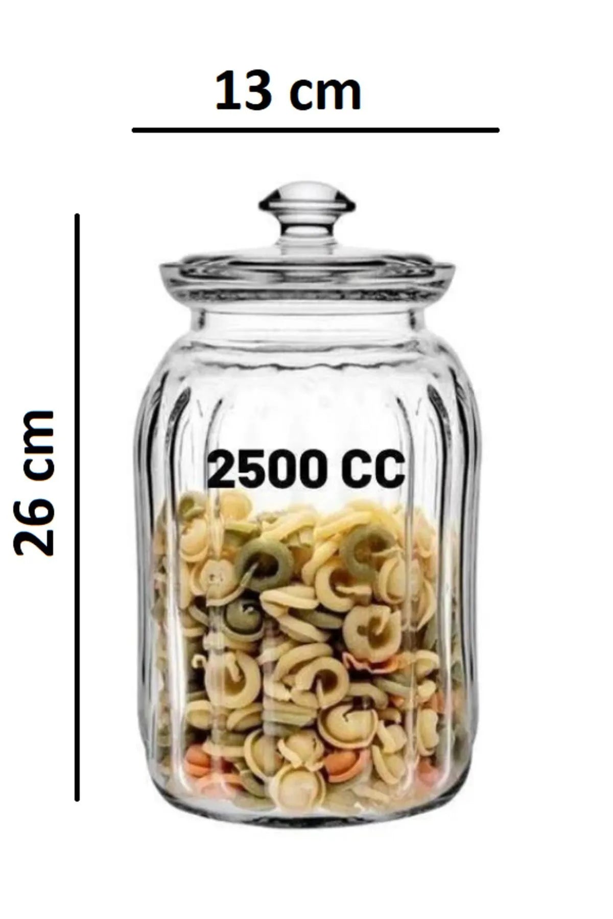 Passabahce Viva Jar 2500cc Clear - Premium Jar from Pasabahce - Just $35! 