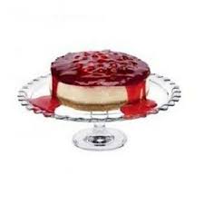 Pasabahce Maxi Patisserie Footed Service Plate 370mm Clear - Premium Footed Plate from Pasabahce Essentials - Just $60! 