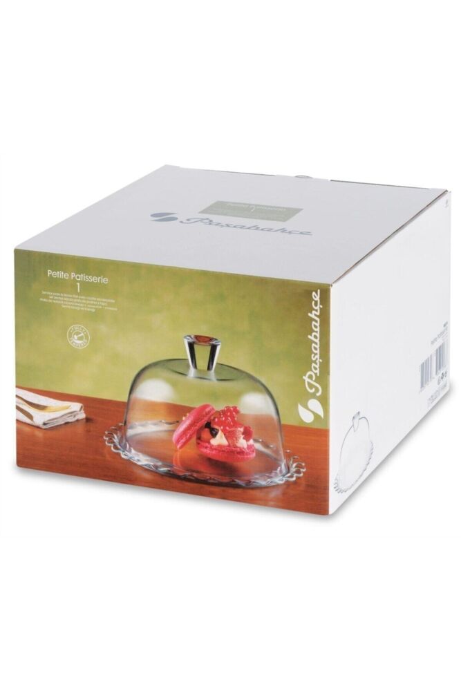 Pasabahce Patisserie Service Plate with Dome Clear - Premium  from Pasabahce Essentials - Just $40! 