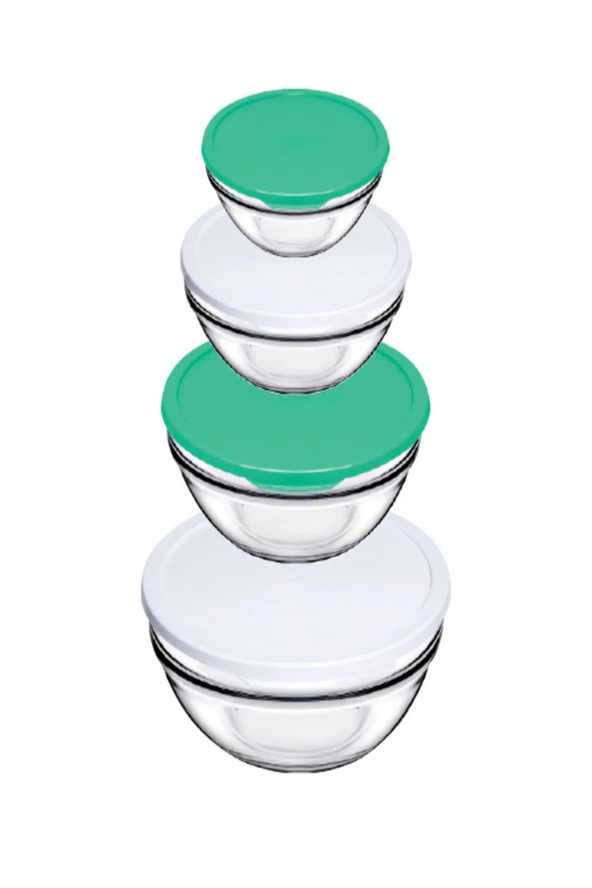 Pasabahce Chef Set of 4pcs Bowl Clear - Premium Food Container from Pasabahce - Just $85! 