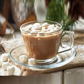 Pasabahce Vela Set of 6pcs Cups and Saucers 80cc Clear - Premium  from Pasabahce Essentials - Just $50! 