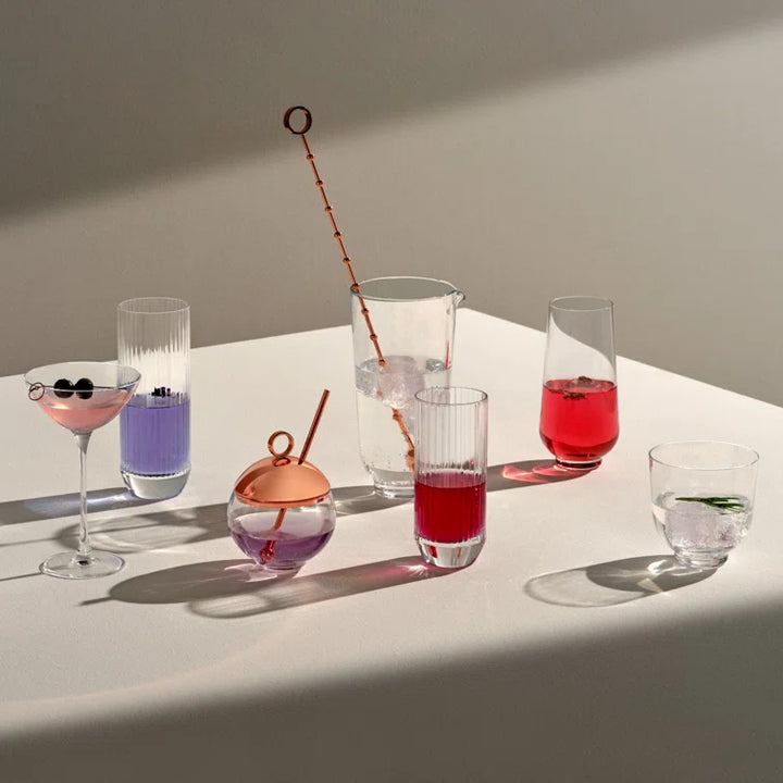 Nude Big Top Set of 6pcs Tumblers 430cc Clear - Premium  from Nude Glass - Just $205! 