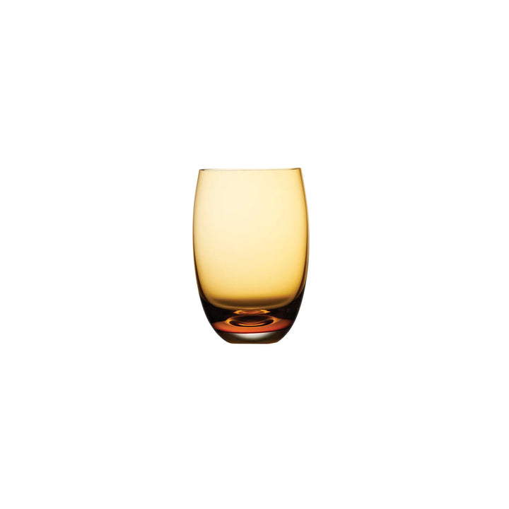 Nude Colored O Set of 4pcs Tumbler 400cc Amber - Premium  from Nude Glass - Just $335! 