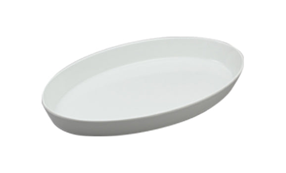 Efay Melamine Floating Oval Plater 13" Ivory - Premium Platters from Efay - Just $25! 