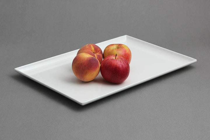 Efay Melamine Lullaby Rectangular Platter 14" Ivory - Premium Platters from Efay - Just $30! 