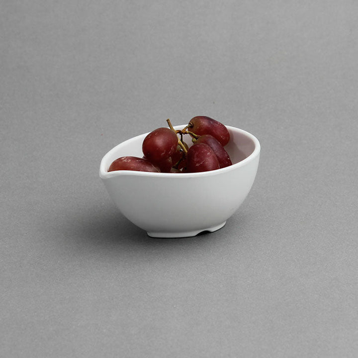 Efay Melamine Petit Drop 4" Ivory - Premium Bowls from Efay - Just $10! 