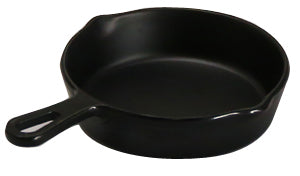 Efay Melamine Little Chef Mini Round Pan 5" Black - Premium Table Accessories from Efay - Just $15! 