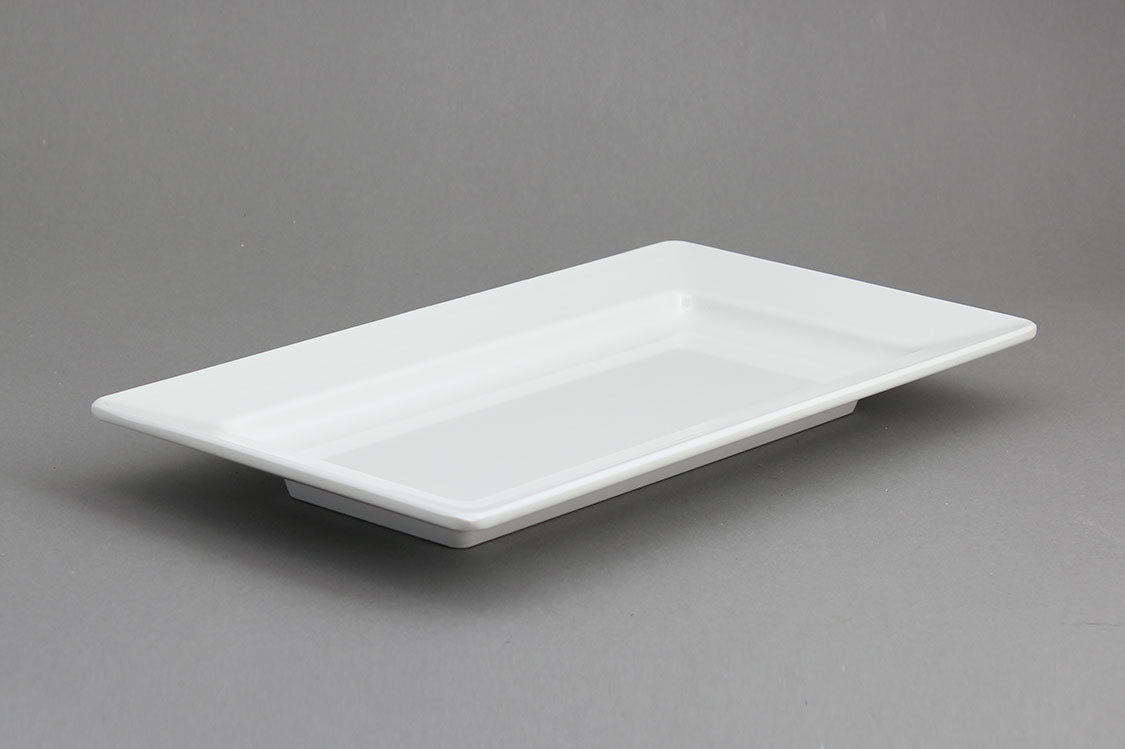 Efay Melamine Dido Classic Rectangular Plate 14" Ivory - Premium Plate from Efay - Just $45! 
