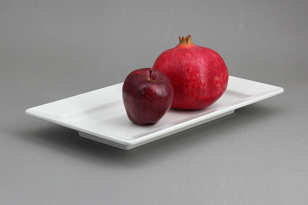 Efay Melamine Dido Classic Rectangular Plate 14" Ivory - Premium Plate from Efay - Just $45! 