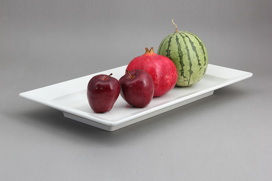 Efay Melamine Dido Classic Rectangular Plate 20" Ivory - Premium Plate from Efay - Just $75! 